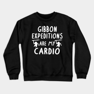 Gibbon expedition pirate monkey environmental protection Crewneck Sweatshirt